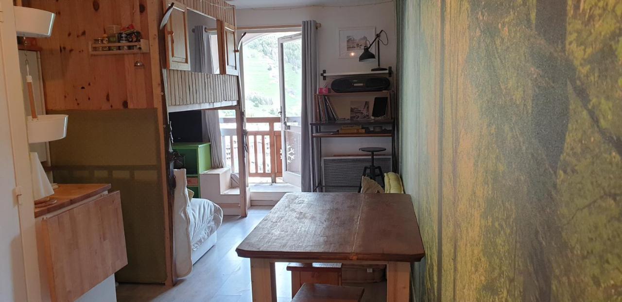 Studio Alpheratz Forest - 1 à 3 pers - WIFI, balcon, vue piste et glacier Muzelle, calme, proche commerces et pistes- TSC Super Venosc à 80m Les Deux Alpes Extérieur photo