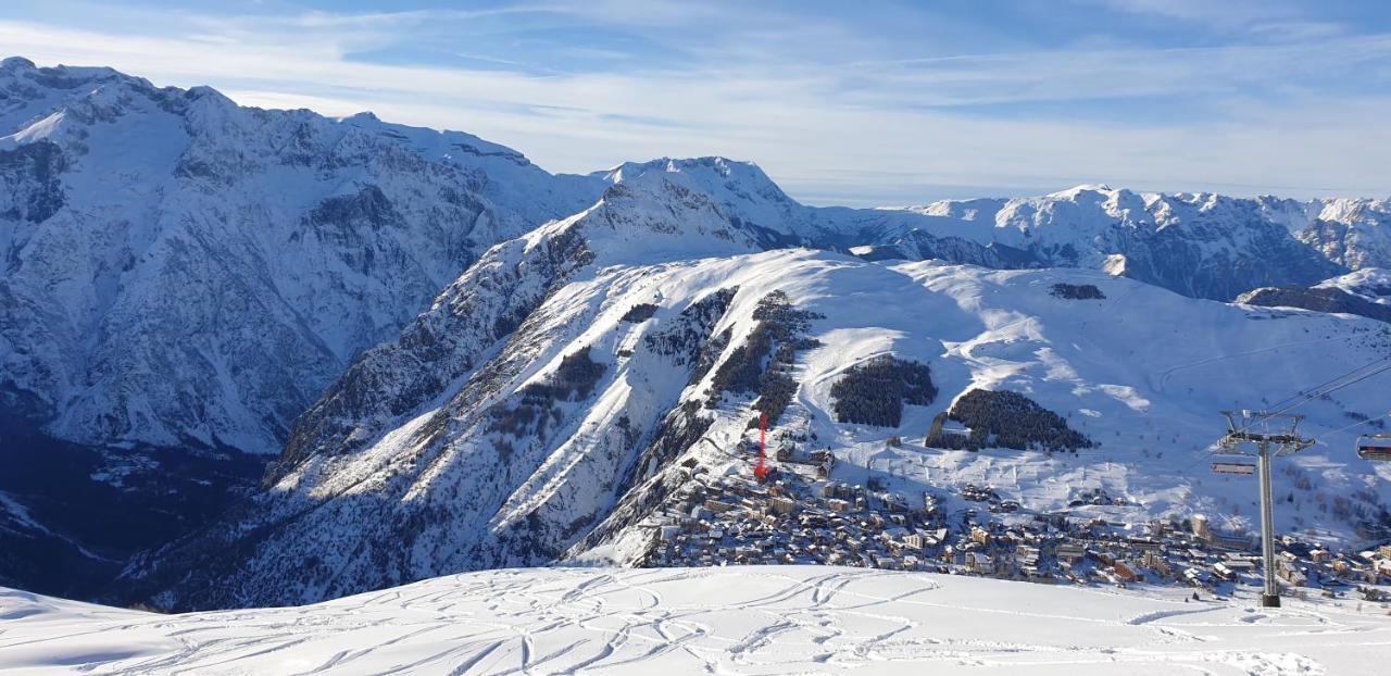 Studio Alpheratz Forest - 1 à 3 pers - WIFI, balcon, vue piste et glacier Muzelle, calme, proche commerces et pistes- TSC Super Venosc à 80m Les Deux Alpes Extérieur photo