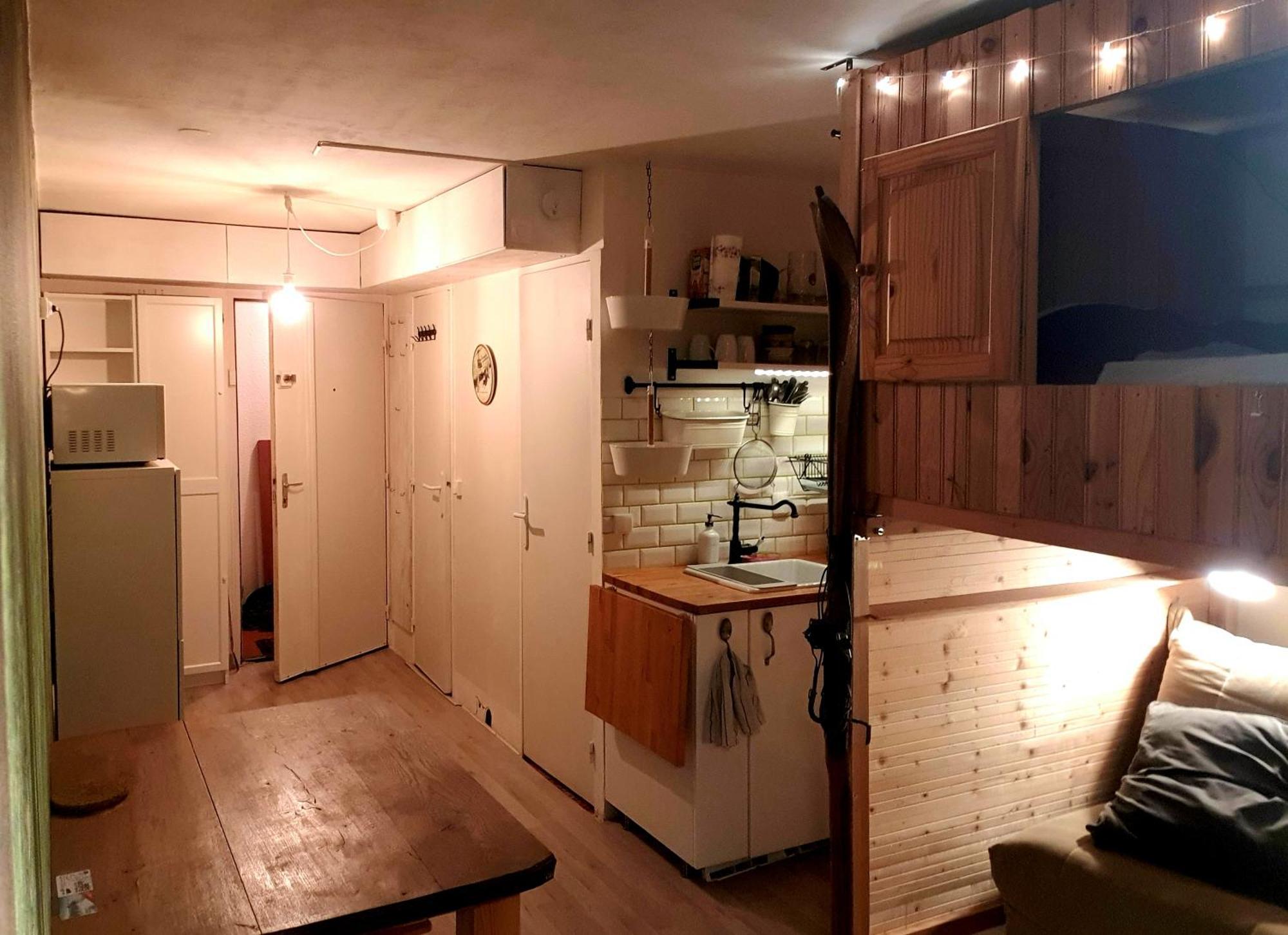 Studio Alpheratz Forest - 1 à 3 pers - WIFI, balcon, vue piste et glacier Muzelle, calme, proche commerces et pistes- TSC Super Venosc à 80m Les Deux Alpes Extérieur photo